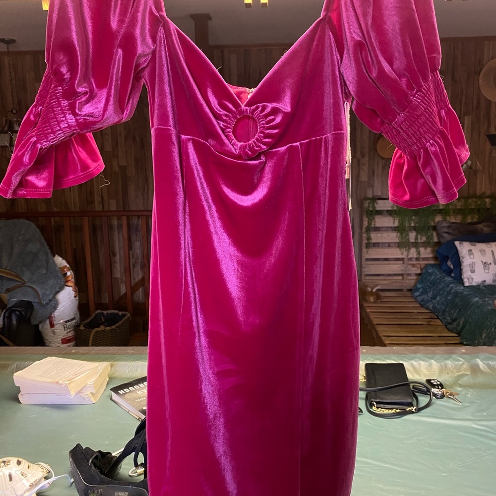 Pink dress